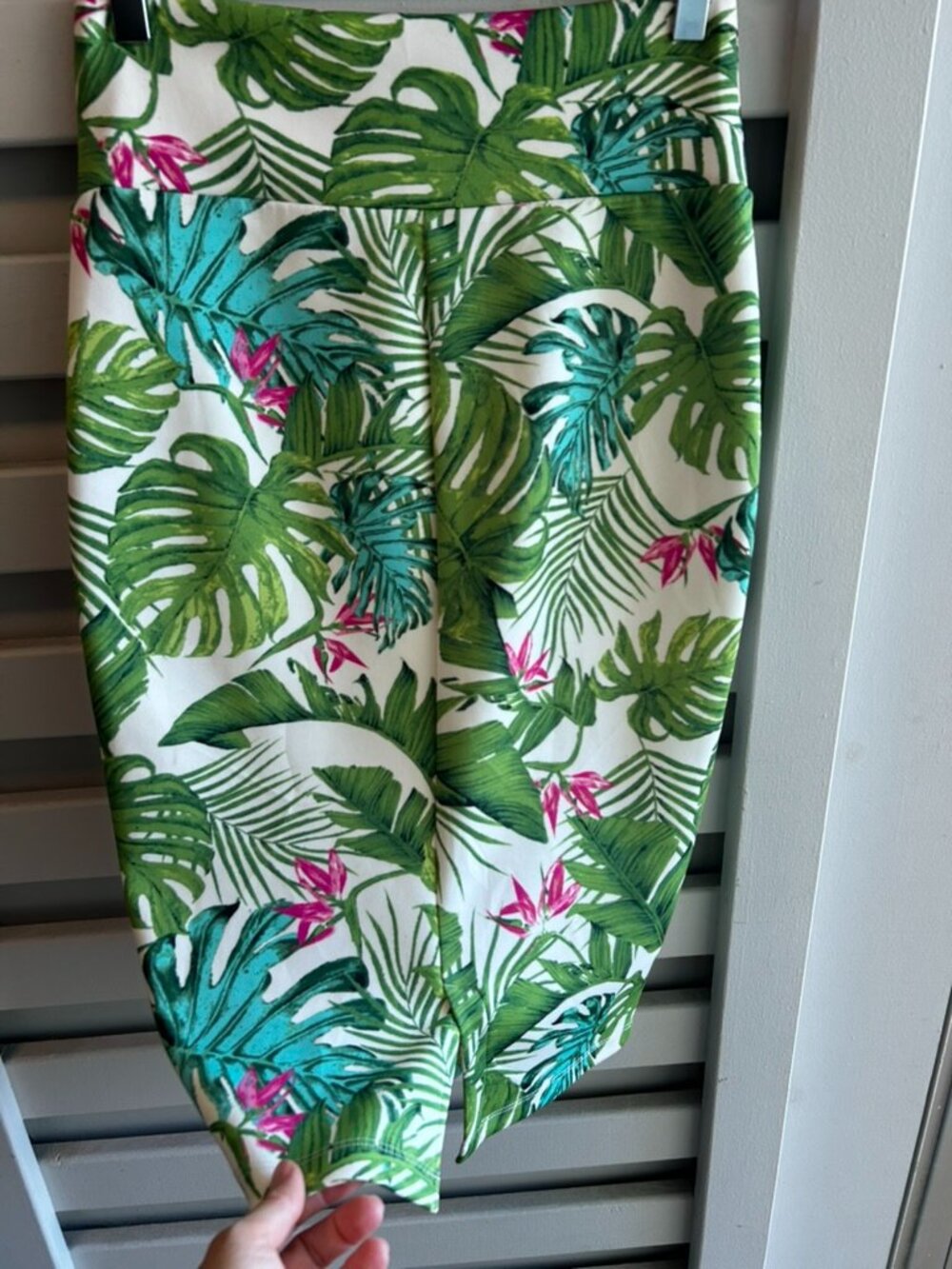Pencil Skirt Aloha Print